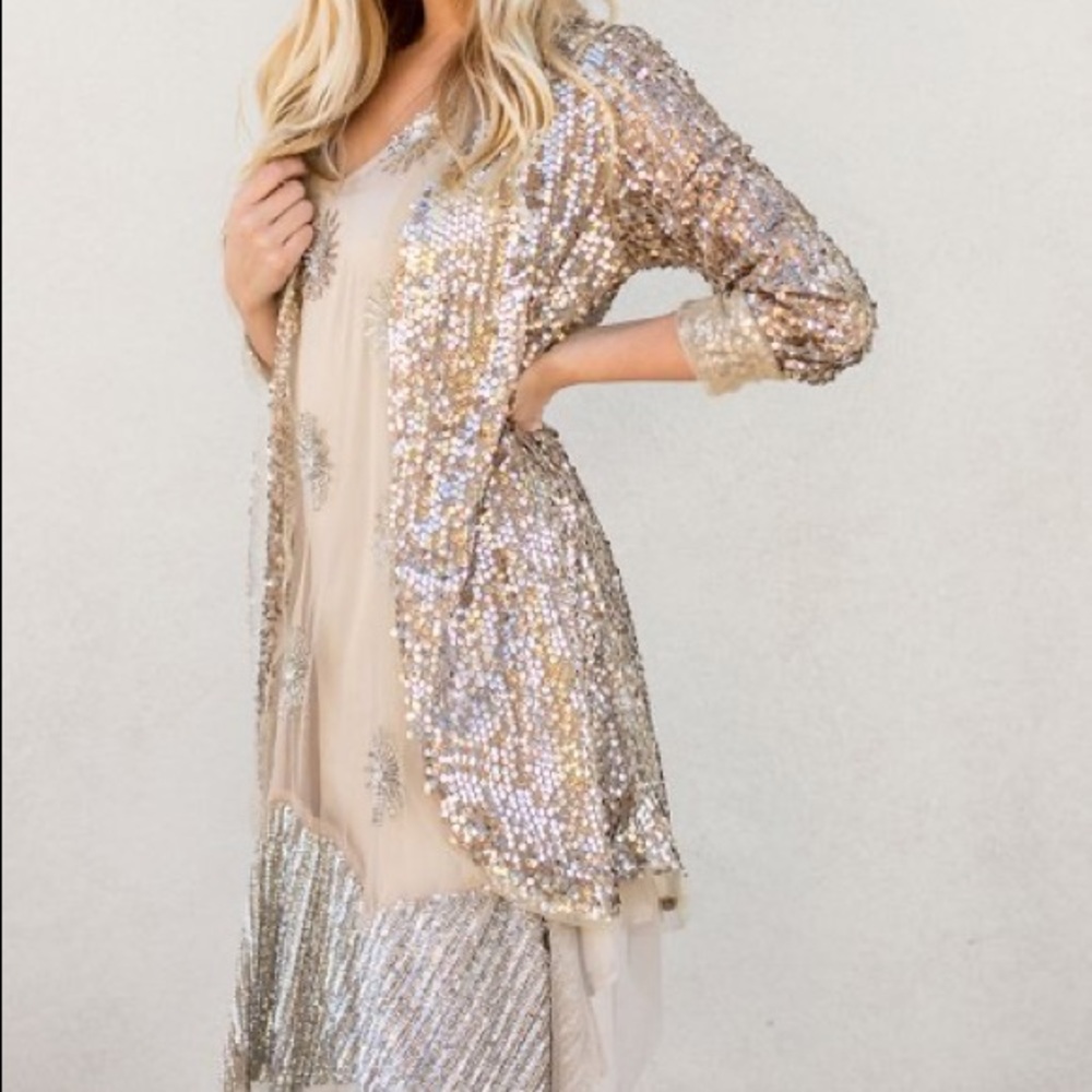 Mia Joy/Joyfie Sequin and Tulle Dress